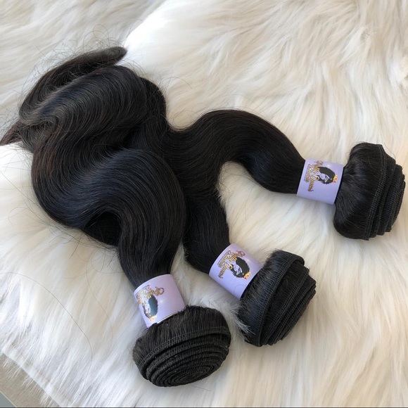 Virgin Hair Bundles| Extensions| Weave| Body Wave - Picture 2 of 3